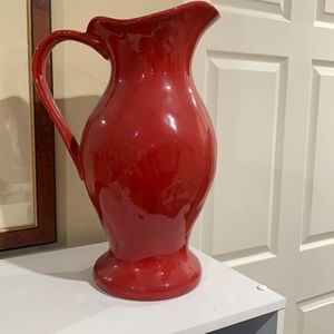 Decorative pitcher. Vase. Statement piece.